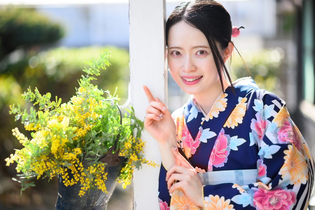 和装撮影〜本日の1枚
モデル・ゆりか(mizukicommunication)