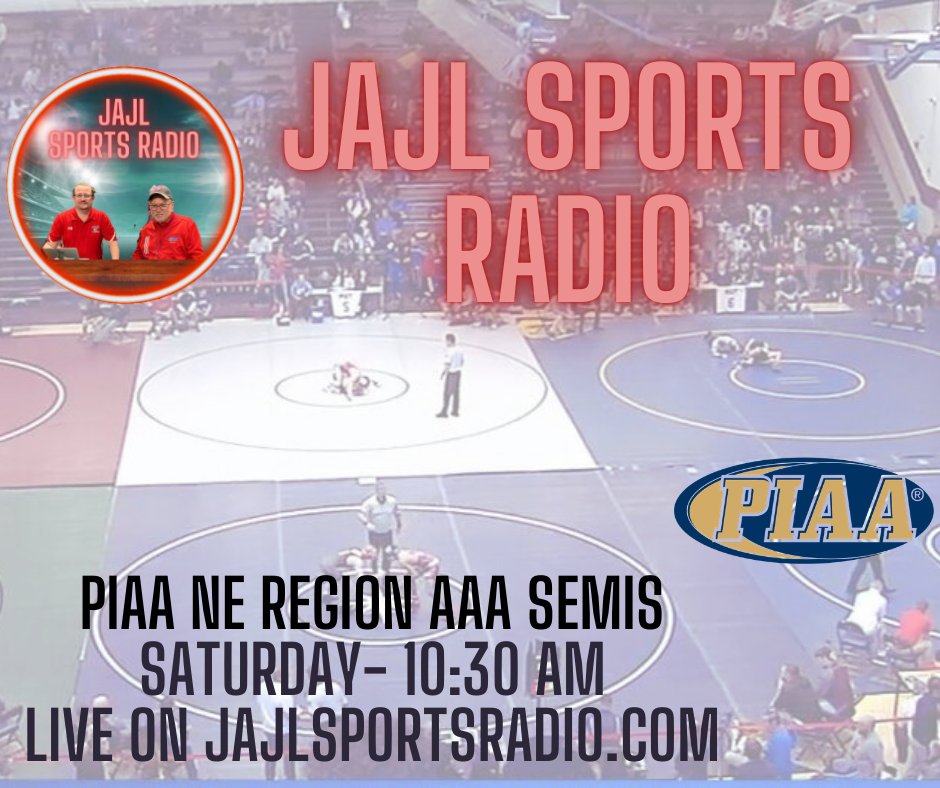 We're back LIVE with all-day coverage starting at 10:30 am through the placement rounds this evening.
Listen LIVE at jajlsportsradio.com : podbean.com/lsw/jbz6ghdpun…