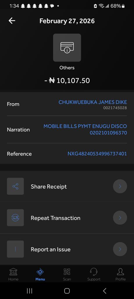 jamesdike83's tweet photo. @access_more kindly help resolve , i paid for @enugudusco prepaid and token was sent via sms, i mistakenly deleted the token. Kindly resend the token. https://t.co/4jmjFcuKkd