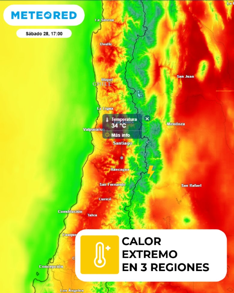 Meteored Chile tweet media