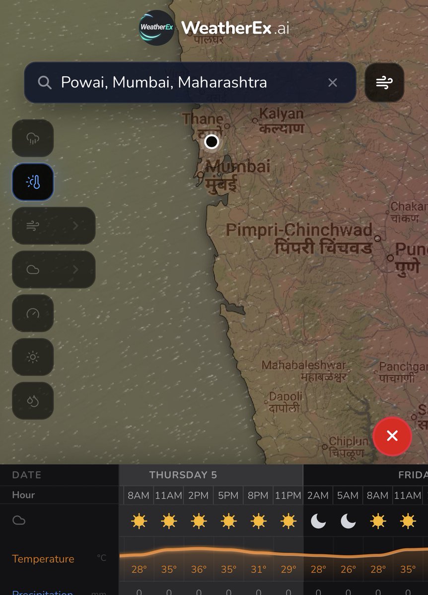 WeatherEx.ai tweet media
