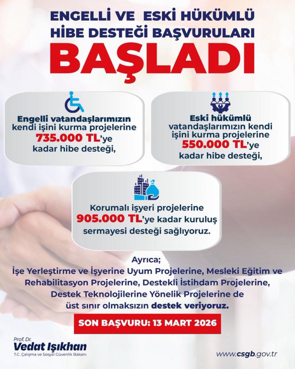 Başvuru yapmak isteyen yükümlülerimizi kurumumuza bekliyoruz. ✨