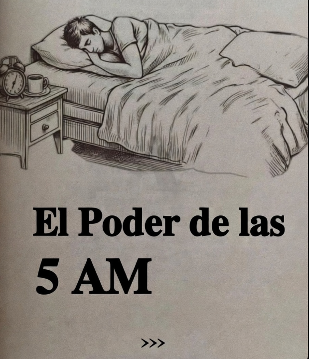 El poder de las 5 AM:  

//Hilo//🧵
