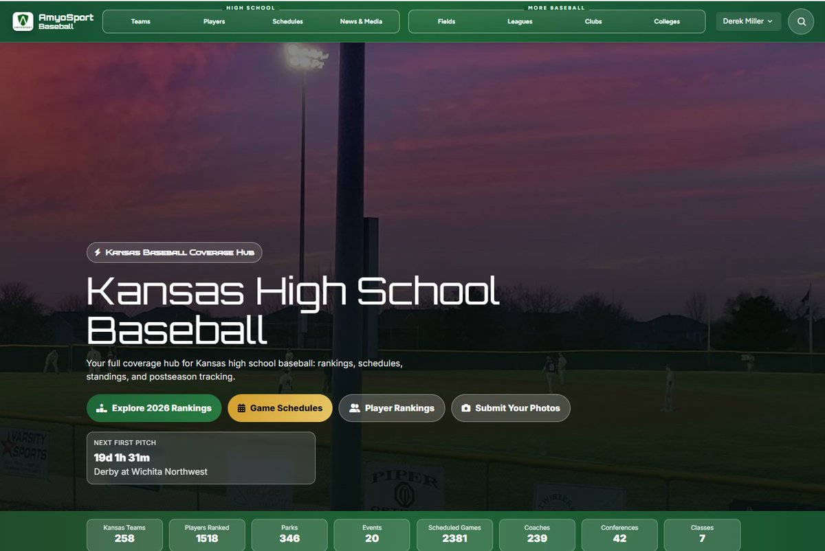 Amyosport KS HS Baseball tweet media