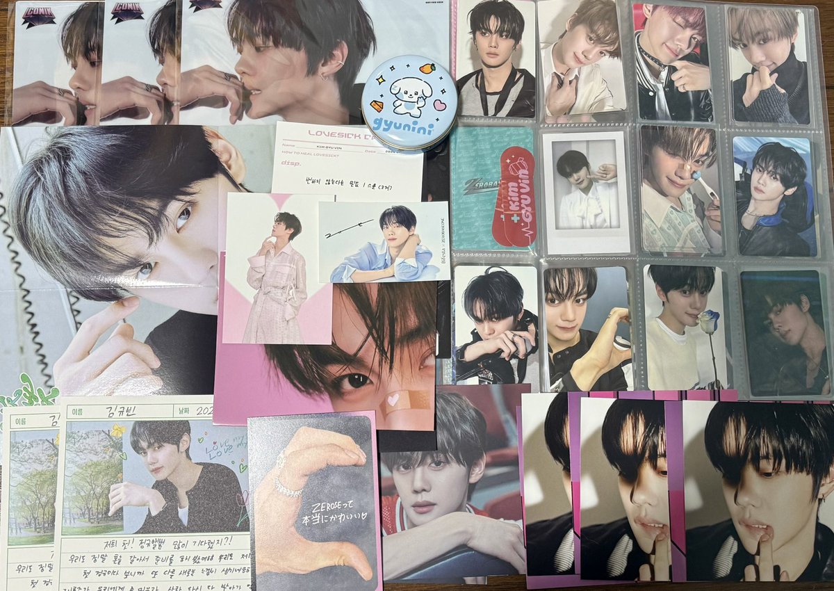 ZEROBASEONE ZB1 ゼベワン 特典 ラキドロ デジパ トレカ 交換 キムテレ