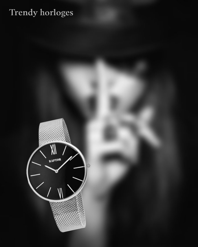 Klassiek en stijlvol #dameshorloge met Milanese band €49,95
trendyhorloges.com/p/raptor-dames…
