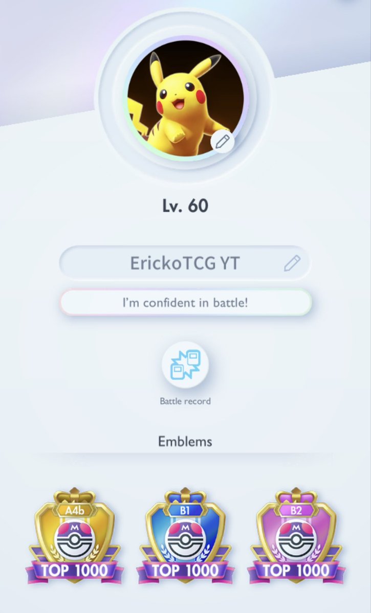 Finished #306 on the ladder!  #PokemonTCGPocket