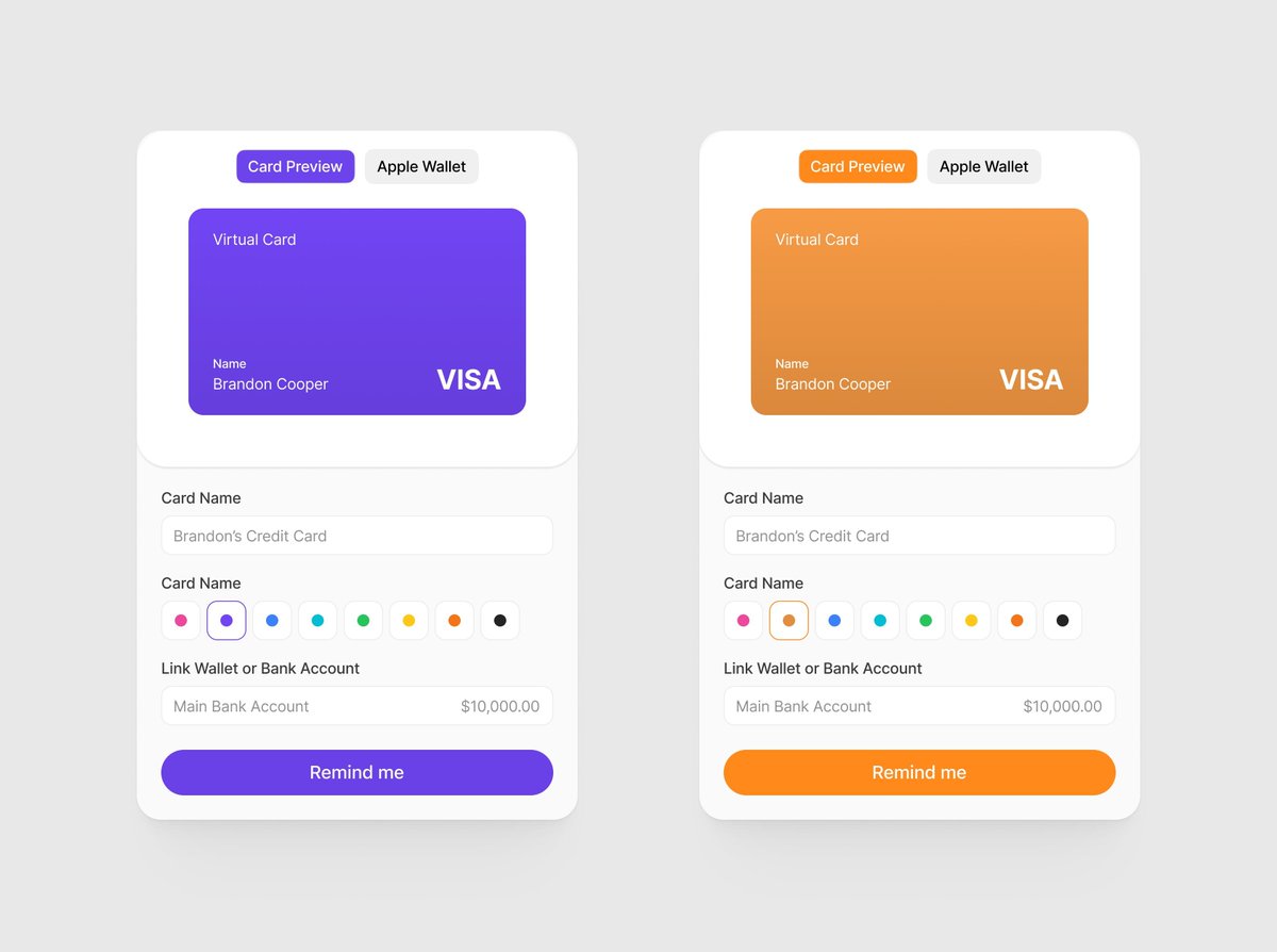 markproduct's tweet photo. Don't miss it! 🎉🎉🎉

Get a @figma file with these designs for FREE.

How to get it?

1. Must (Repost)
2. Comment "design"
 
after 100 comments &amp; Repost i will share the file in Comments https://t.co/qXWVr3MYoW