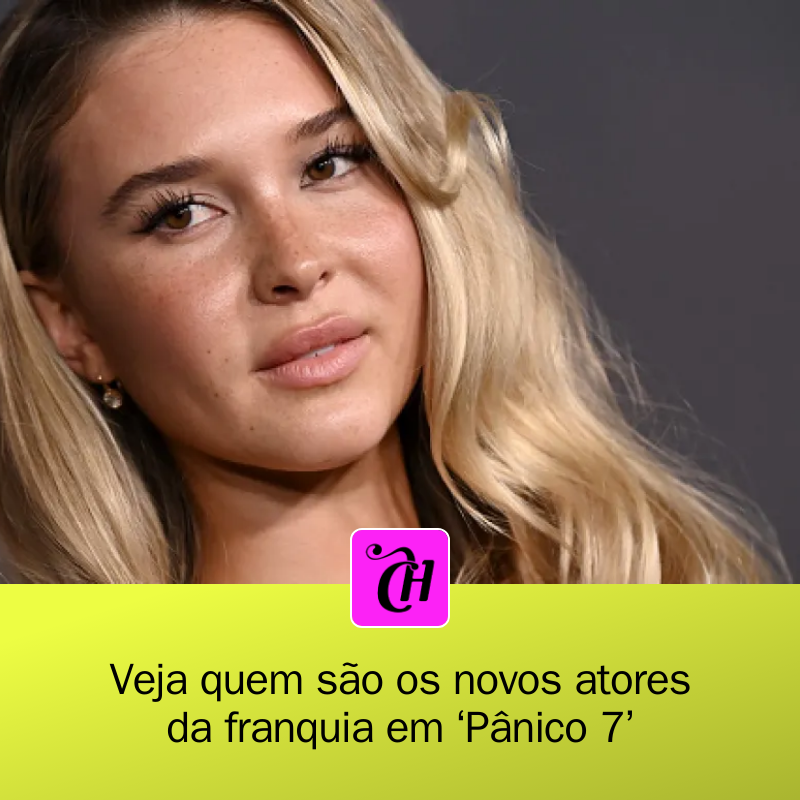 CAPRICHO's tweet photo. 🚨 Pânico 7 chegou aos cinemas e promete emocionar com o retorno de Sidney Prescott! 🎭 Conheça a nova geração de personagens, incluindo Tatum, a filha de Sidney! 🕵️♀️ #Pânico7 #Cinema #FilmeDeTerror
https://t.co/MzPuoSQiMN https://t.co/dclQ1v3Fgg