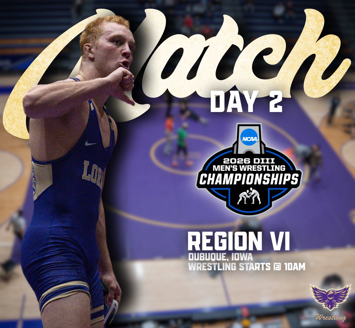 Loras Wrestling tweet media