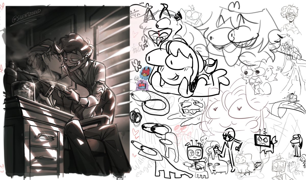 <a href="/SilentZound/">✖️ƬIΛ➕</a> ‘s full magma canvas hid so many secrets 
.
.
.
#murdermedia