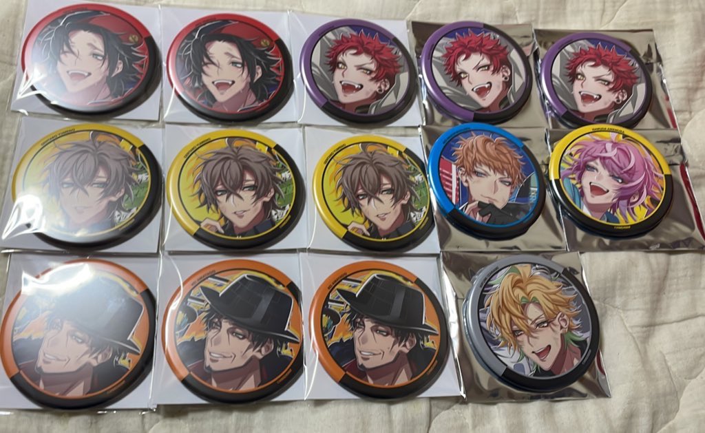 交換 譲渡 ヒプムビ リバイバル 缶バッジ ヒプノシスマイク movie 譲