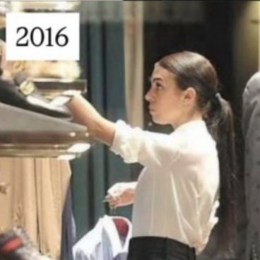 pusholder's tweet photo. Cristiano Ronaldo ile tanışmadan önce satış danışmanı olarak çalışan Georgina Rodriguez, 2016-2026 paylaşımı yaptı. https://t.co/Hi4UPCvdkJ