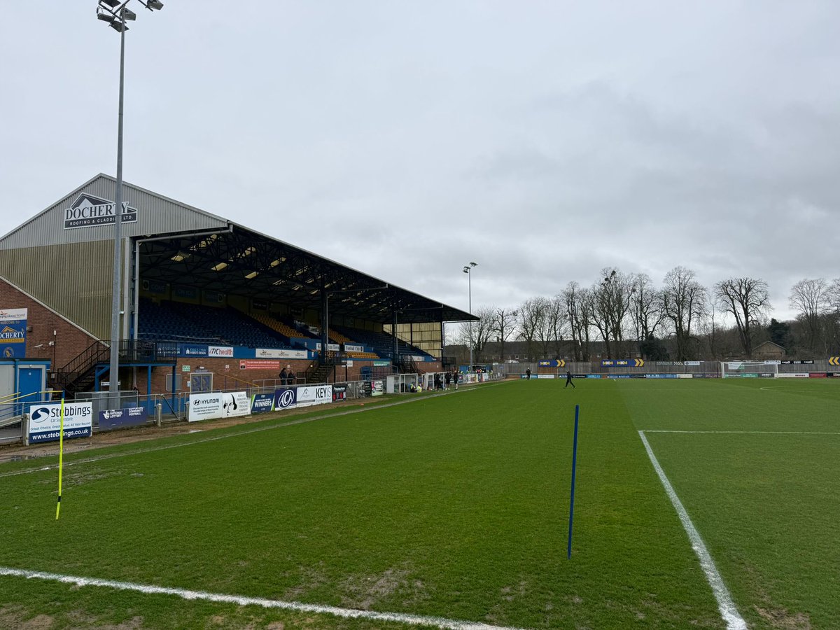 OxCityFC's tweet photo. 🏟️ We’ve arrived at The Walks. 

No signs of any Sprinklers on here… yet!

#OCFC https://t.co/lsOpZuQ0Tr