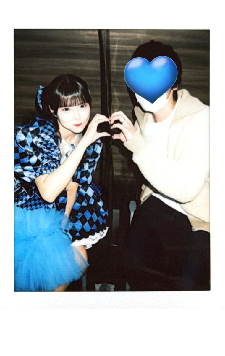 りのまる初チェキ 同い年だし撮ってみたかった やっぱり同い年が頑張っ