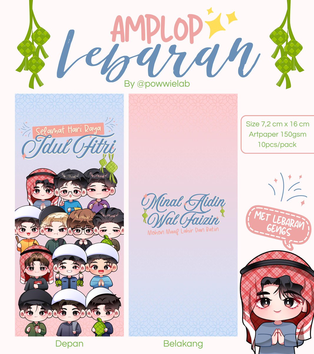 powwie's | 📌PO Amplop Lebaran tweet media