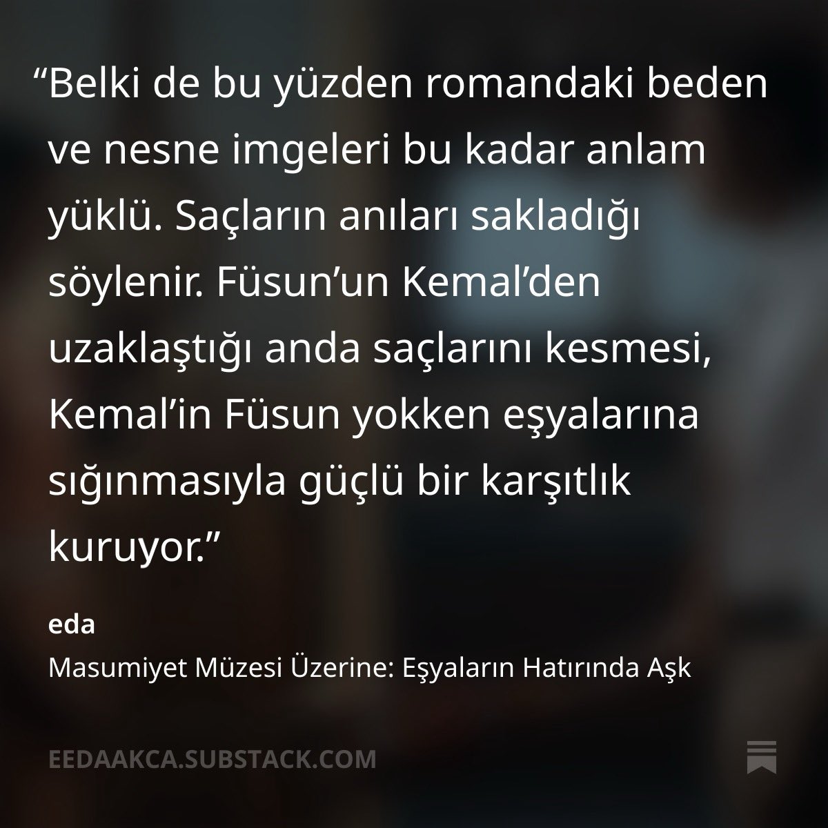 eedaakca's tweet photo. #masumiyetmüzesi üzerine yazdım 🌻

https://t.co/tJ5qzJJjFN https://t.co/8vZvuABBR3
