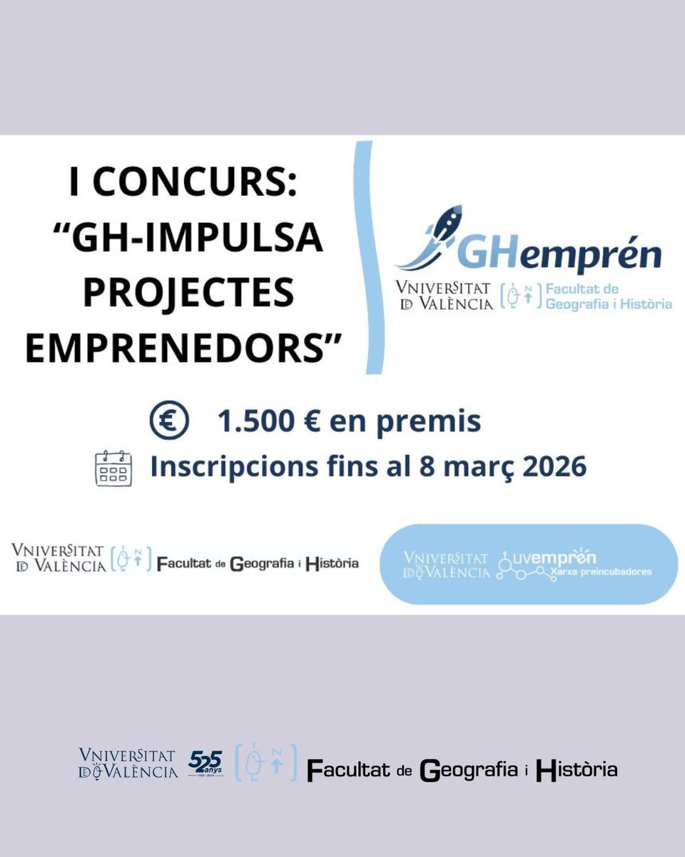 Facultat Geografia i Història UV tweet media
