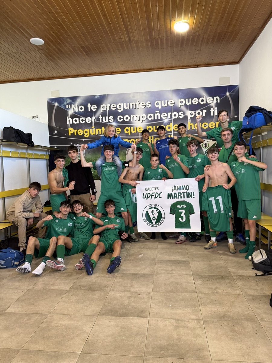 #CANTERA

💚 Los derbis son VERDES!!

✅ Doble victoria en casa ante la EMF Monesterio

#INFANTILES
UDFDC 4 - 2 EMF MONESTERIO

#CADETES
UDFDC 7 - 4 EMF MONESTERIO

#ApostandoAlVerde