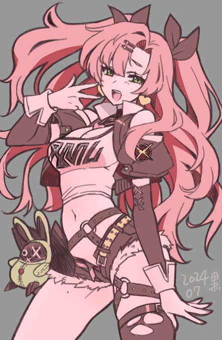 以前描いたニコさん #ゼンゼロ #ZZZ