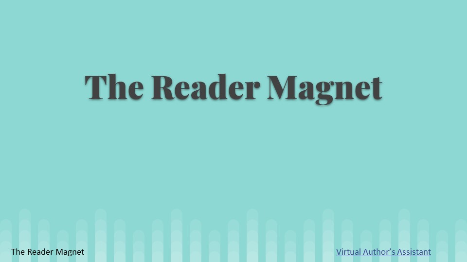 Dunn4Authors's tweet image. The Reader Magnet

What is a reader magnet and how is it used?

Request your complimentary guide here: subscribepage.com/the_reader_mag…

#BookStrategy