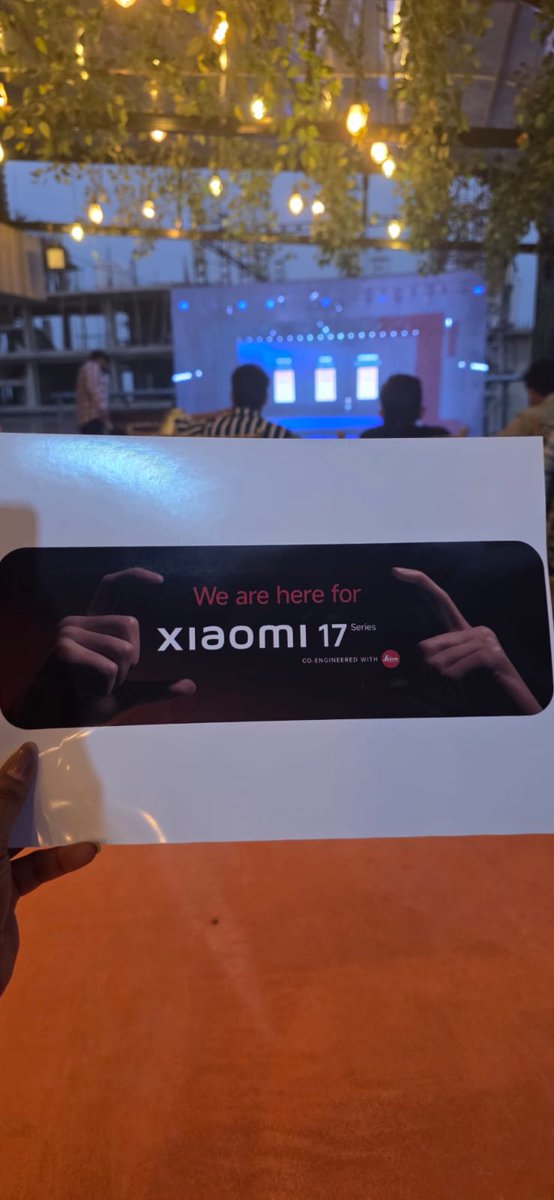 shwetakshi2705's tweet image. Enjoying every moment of the grand launch of xiaomi 17 ultra 😍📸
#launchtime #XiaomiPad8 #Xiaomi17Series #xiaomifanclub @pixelwithme @Ritij @s_anuj @sandeep9sarma
