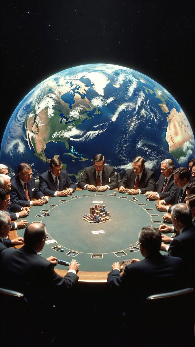 Dividend_Dojo's tweet photo. War never changes: US vs Iran

Many watching Trump announce U.S. strikes on Iran are shocked or angry.
But the whole planet runs on a Nash equilibrium of competing nations.
Simple game-theory 101 for normal people:
In a Nash equilibrium, every player’s strategy is the best response to what everyone else is doing. No one gains by changing alone (e.g., unilaterally disarming while others keep arming)

There’s no world referee or global government. (NATO is illusionary at best)

Every nation-state believes (or claims) its way of life is best:
•  liberal democracy
•  communist authoritarianism
•  whatever Russia or others push.
If one could impose its system on the planet tomorrow at low cost, most would.
All are trying their best to expand influence, money, culture, spies, trade deals, and yes, force when the stakes are high.

You can personally hate war and the human cost. Totally valid.
But being “anti-war” doesn’t magically make other players stop playing to win.
Iran arms proxies to spread its revolution. Russia grabs land. China builds islands and military bases.

If the U.S. (or any power) suddenly went full pacifist and disarmed, rivals wouldn’t say “thanks, let’s all chill.” They’d fill the vacuum and impose their rules. That’s the equilibrium shifting against you.

Real peace needs either:
• crushing military/economic strength + credible deterrence, or
• enforced cooperation (hard without a world cop).
Understanding the incentives beats slogans.History is clear: power vacuums get filled fast.

This isn’t “good vs evil.” It’s 200+ countries playing the only game that exists on a planet with no referee.

“The art of war teaches us to rely not on the likelihood of the enemy’s not coming, but on our own readiness to receive him; not on the chance of his not attacking, but rather on the fact that we have made our position unassailable.”
-Sun Tzu