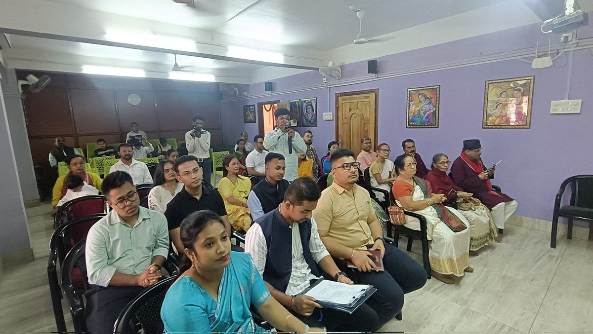২৮ ফেব্ৰুৱাৰী, ২০২৬: গুৱাহাটীত অনুষ্ঠিত এক অনুষ্ঠানত অসম লোকসেৱা আয়োগ (APSC) পৰীক্ষাত উত্তীৰ্ণ বিদ্যা ভাৰতীৰ ১২ গৰাকী প্ৰাক্তন ছাত্ৰ-ছাত্ৰীক শিশু শিক্ষা সমিতি, অসমৰ তৰফৰ পৰা সম্বৰ্ধনা জনোৱা হয়। লগতে অনুষ্ঠানটোত অৱসৰপ্ৰাপ্ত প্ৰধানাচাৰ্যসকলকো অভিনন্দন জ্ঞাপন কৰা হয়। #APSC #Assam