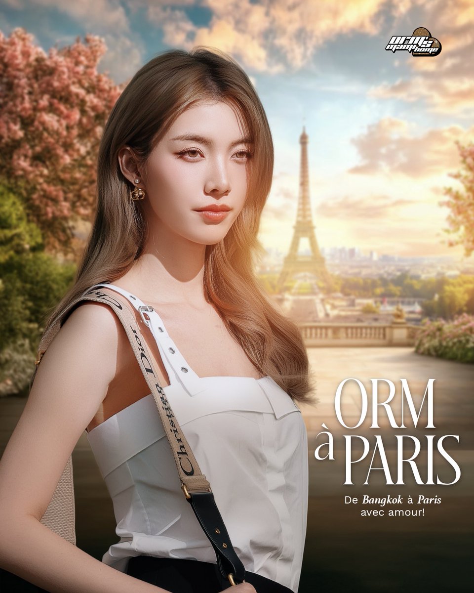 ormsmamihome's tweet photo. 🇫🇷 𝐅𝐢𝐫𝐬𝐭 𝐏𝐚𝐫𝐢𝐬 𝐅𝐚𝐬𝐡𝐢𝐨𝐧 𝐖𝐞𝐞𝐤 𝐚𝐬 𝐁𝐫𝐚𝐧𝐝 𝐀𝐦𝐛𝐚𝐬𝐬𝐚𝐝𝐨𝐫 🌟

From Bangkok to Paris with grace, confidence, and undeniable presence.

This marks Orm’s first Paris Fashion Week under the title of Brand Ambassador, and she steps onto the global stage not just as an attendee, but as a name that belongs there.

Against the golden Paris skyline, Orm shines with effortless elegance, soft yet powerful, delicate yet commanding.
She doesn’t just wear fashion.
She becomes the moment.

A new chapter begins in the city of light.
And Orm is glowing brighter than ever. ✨

#OrmKornnaphat #Dior
#DiorAW26 #PFW
@ormmormm @Dior