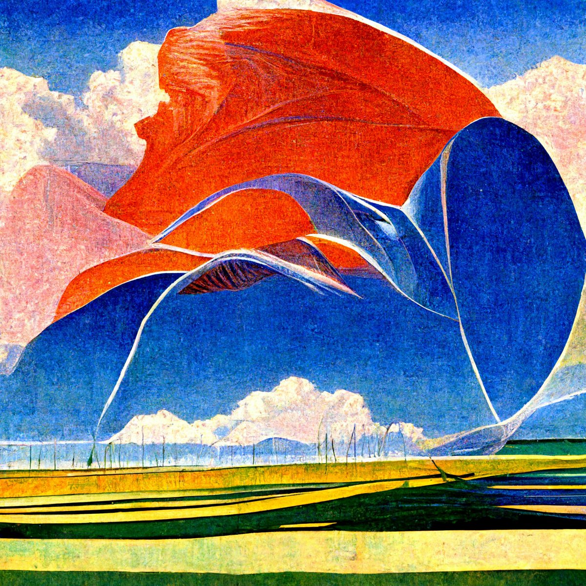 genAI was so much more fun when it could not do realistic things. Midjourney 2022-03