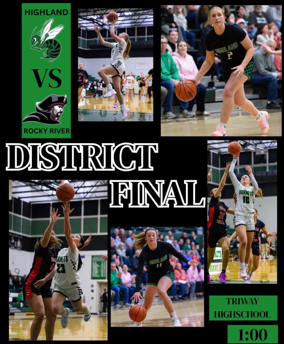 Highland Girls Basketball tweet media