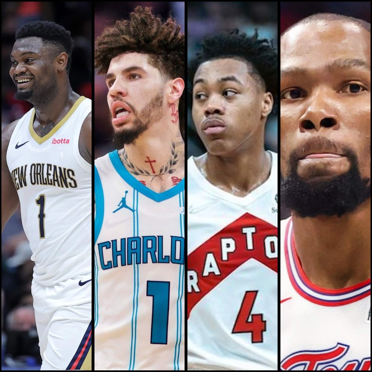 February 28th NBA Props 🚨🔥

<a href="/PelicansNBA/">New Orleans Pelicans</a>  Zion Williamson o19.5P

<a href="/hornets/">Charlotte Hornets</a> LaMelo Ball o14.5P

<a href="/Raptors/">Toronto Raptors</a> Scottie Barnes o14.5P

<a href="/HoustonRockets/">Houston Rockets</a> Kevin Durant u27.5P

Drop a "❤️" if you’re tailing, Much Appreciated