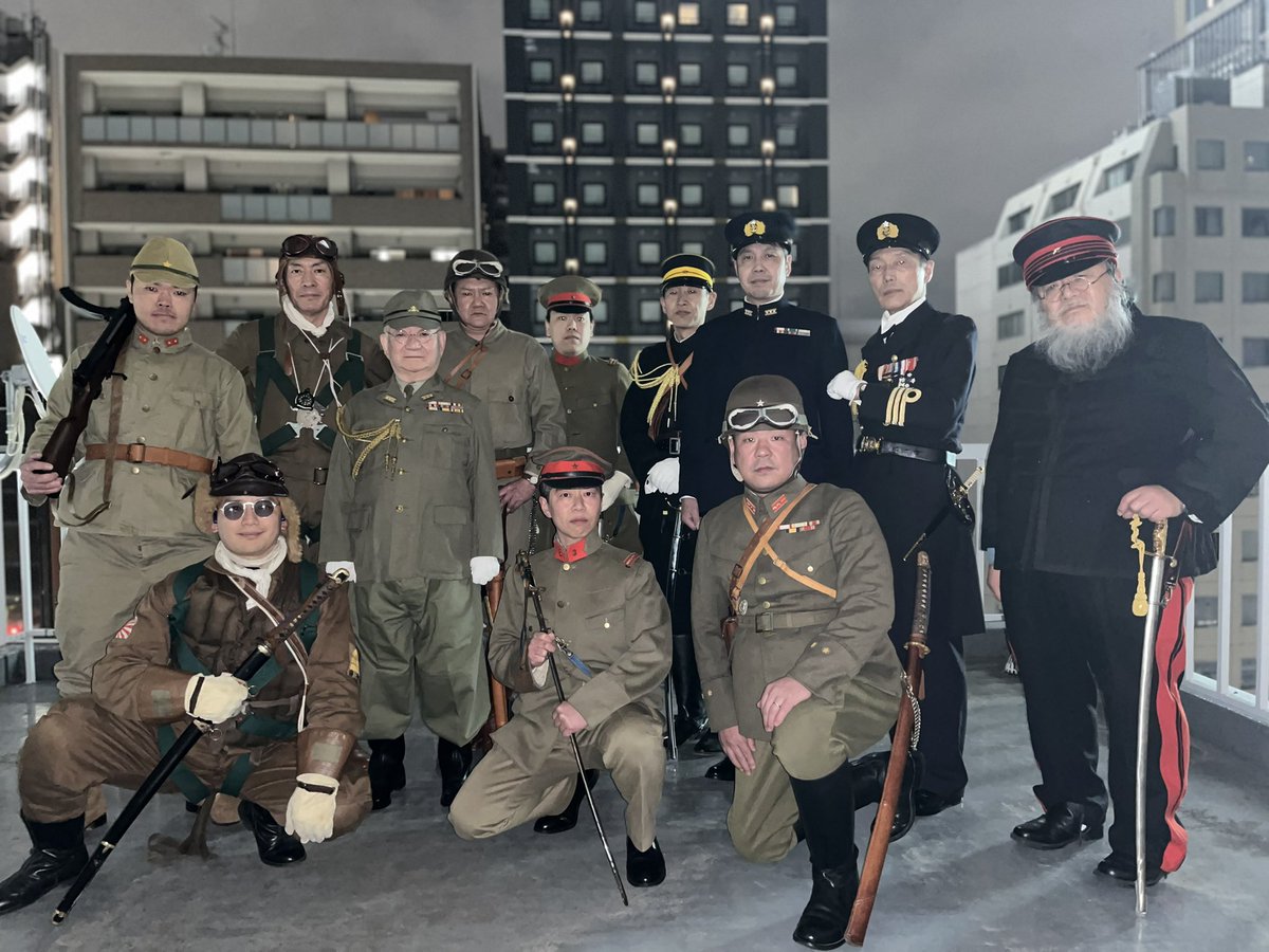 日本軍のみ #軍装パーティー