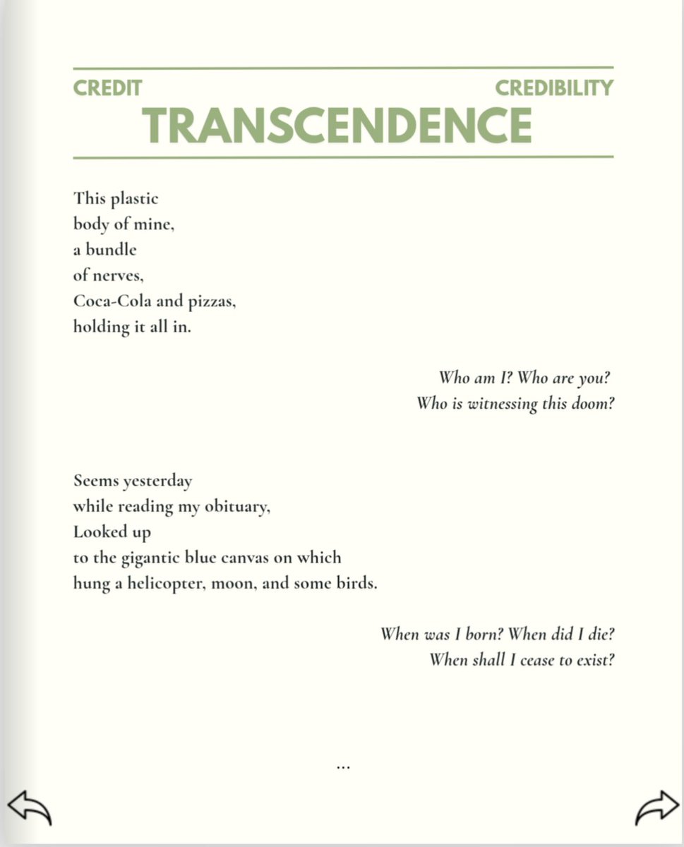 GangulyRicky's tweet photo. Third Issue of "Agora Magazine" carries a poem of mine called "Transcendence." It's a critique of empty spiritualism in a late-stage capitalist society.

I wrote this after David Lynch passed away. It's a tribute to the artistic genius he was.

#poetry #poetryacceptance https://t.co/Lcz615OFil