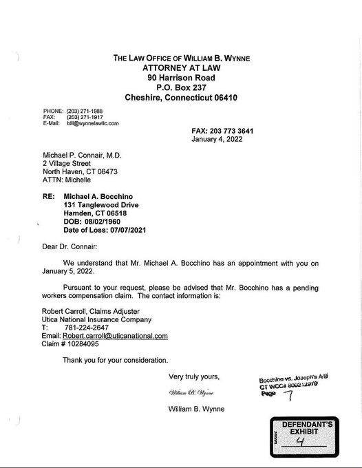 his is how Gov Lamont and Utica Ins rip off WC claimants. His appointed lawyers and WC drs used don't make enough money, so they rip off WC claimants. What they do is keep you from getting the necessary exams done instead of everyone doing the same exams. The "judge " was the
