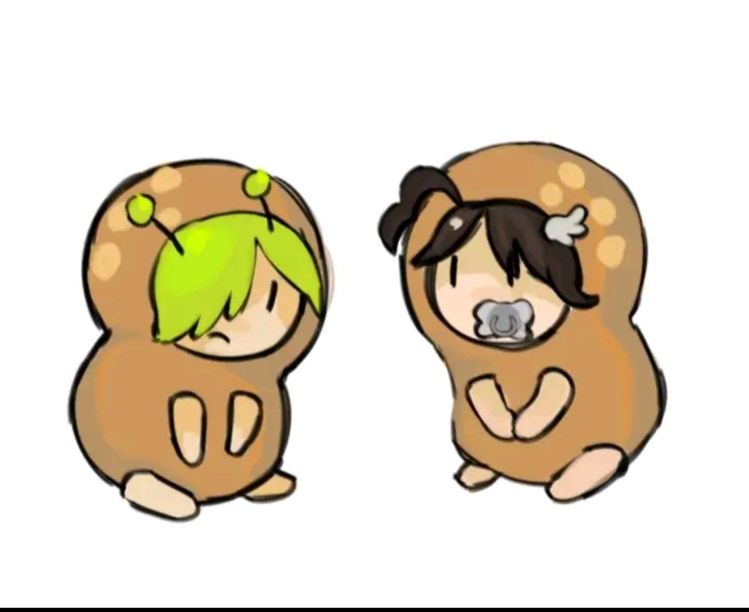 Raycito_elpro's tweet image. Yo y kasper si fuéramos bebés vestidos de kakahuate 
@k4zperxexe #drawing #Baby #babyalien #ocart #BestFriend