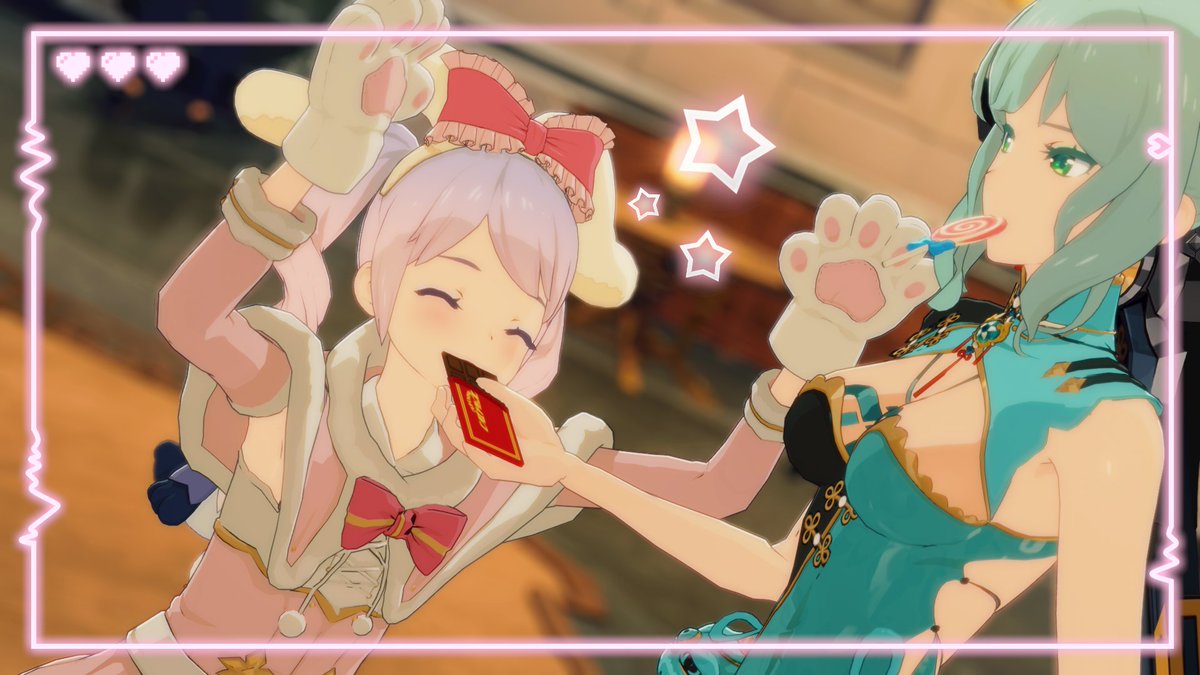 チョコを与えると大人しくなります

#スタレゾ #スタレゾSS