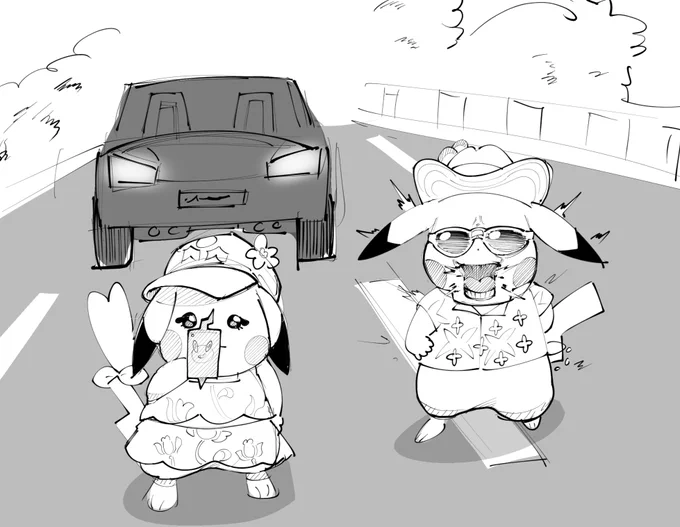 カゼピカくん
ナミピカちゃん 