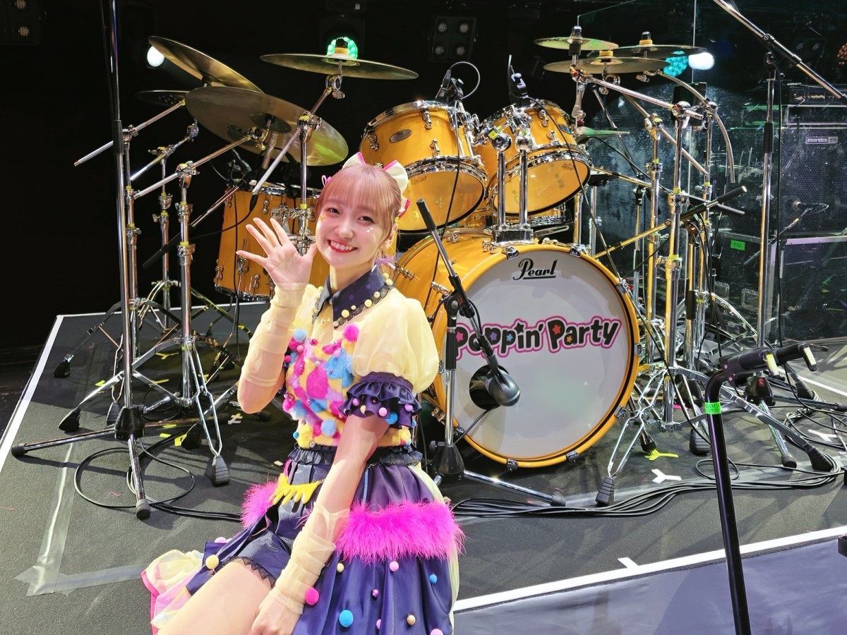 バンドリ10周年ライブ Poppin'Party 山吹沙綾役で 出演させて頂きまし