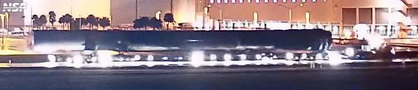 Falcon9Watchers's tweet photo. B1078-26 rolled towards SLC-40 with the Starlink 10-41 fairing ahead of launch

Credit: https://t.co/mYZDstV2V2 https://t.co/4AunUm83J1