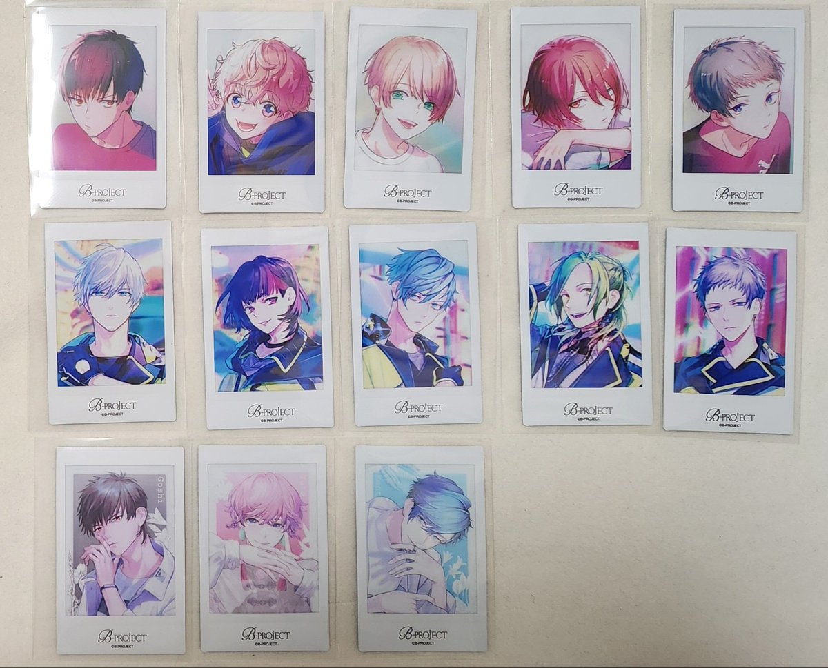 譲渡】Bプロ 10Frame チェキ 譲 北門、是国、金城、阿修、愛染、増長