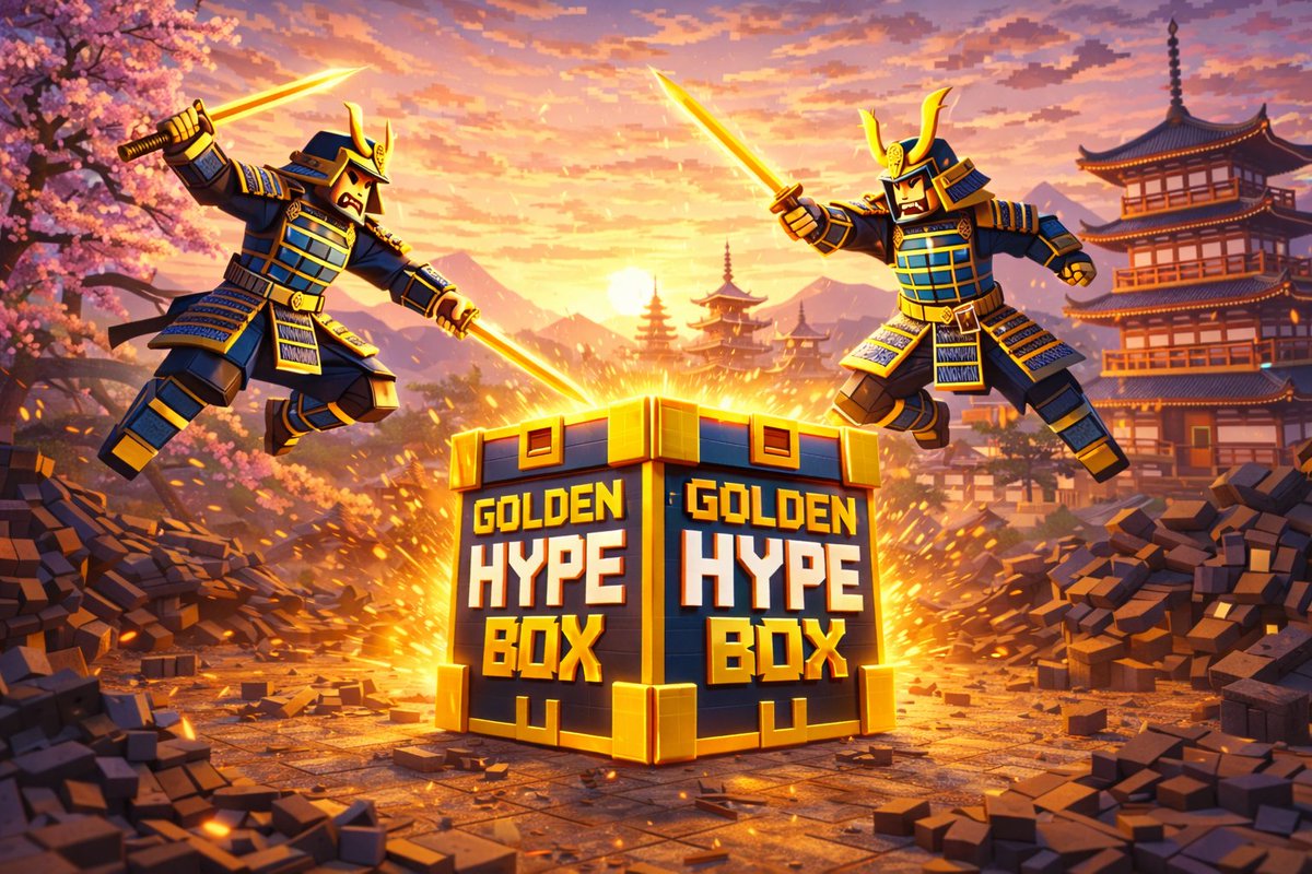 The Golden Hypebox has returned for limited time only on the Kitmap: Kodai realm. Get yours now! 👀

In celebration, we'll be giving away:
🪙 6x Golden Hypebox
🪙 3x Golden Hypebox
💰 3,500x Gold

Follow us, Retweet, and Like to enter! ⚔️