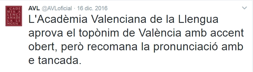 Espill_'s tweet photo. Una atra volta escoltem a politics antivalencians que defenen utilisar l'accent OBERT per al Cap i Casal, pero, en canvi, ho pronuncien en accent TANCAT.
La seua psicosis dogmatica partix d q en la major part del "domini llingüistic català" es pronuncia obert.
MENINFOTS
#autoodi https://t.co/0tyara5zf6