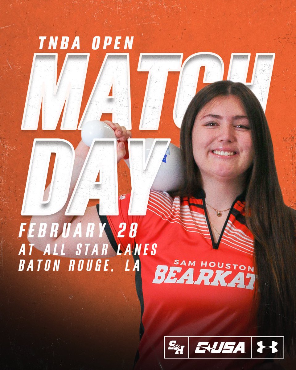BearkatsBOWL's tweet photo. TNBA Open Day ✌🏼- Keep the GOOD vibes coming! Let’s Go! W Hunt’N 🎯
🎳 TNBA Open
🕥 9:30AM ct
📍 Baton Rouge, LA
🏠 All Star Lanes
📺 YouTube » https://t.co/bDYpBG68aU
Eat ‘Em Up KATS!
#smartbowling #iAMBowling #Driven2Bowl #NoLimitsOnUs
@BearkatSports @SamHoustonState https://t.co/9nIlKDoMh8