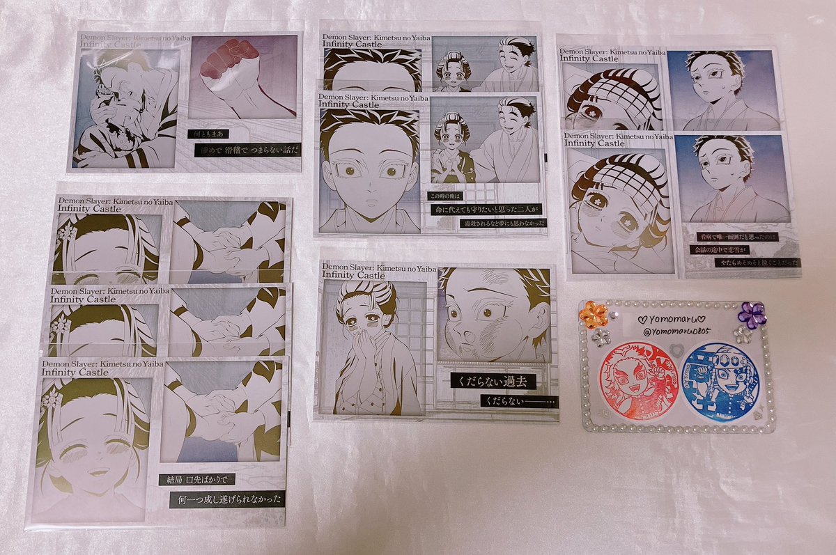 交換.譲渡募集＊ 鬼滅の刃 ダイニング お楽しみくじ 缶バッジ チェキ