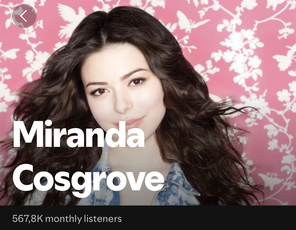 imagina ter essa quantidade de ouvintes mensais sem lançar nada há 15 anos, sem ter tido série musical e ainda com o catálogo incompleto no spotify?