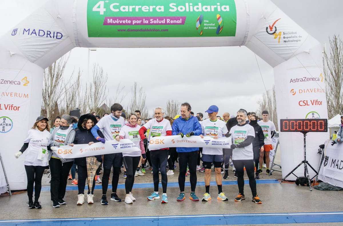 SENefrologia's tweet photo. 💥 ¡SPRINT FINAL 5ª #CarreraDMR! El sábado 7 de marzo nos vemos en el📍Parque del Oeste, Madrid 

🏃‍♀️ Aún estás a tiempo de reservar tu dorsal:  https://t.co/51IeW6nf83

💙 ¡Nos movemos por la salud renal! #DíaMundialdelRiñón #WorldKidneyDay

@FNALCER @FundacionRenalE @ONT_esp @SEDENenfermeria @MADRID @CSL_spain