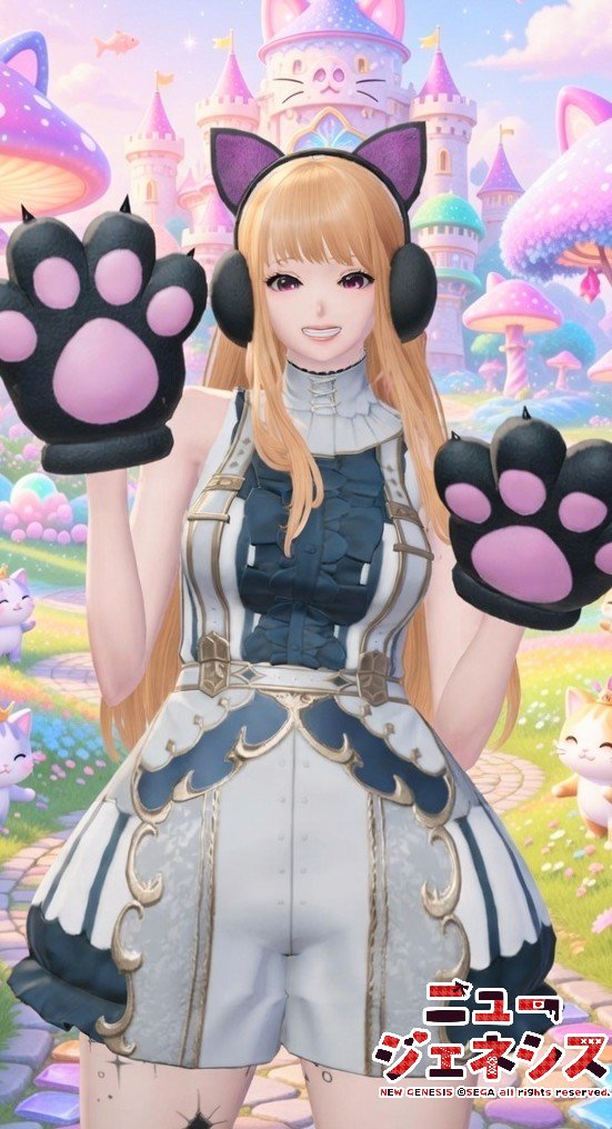 PSO2NGS_SS #りずむロゴ ฅ( ˙꒳​˙ ฅ)