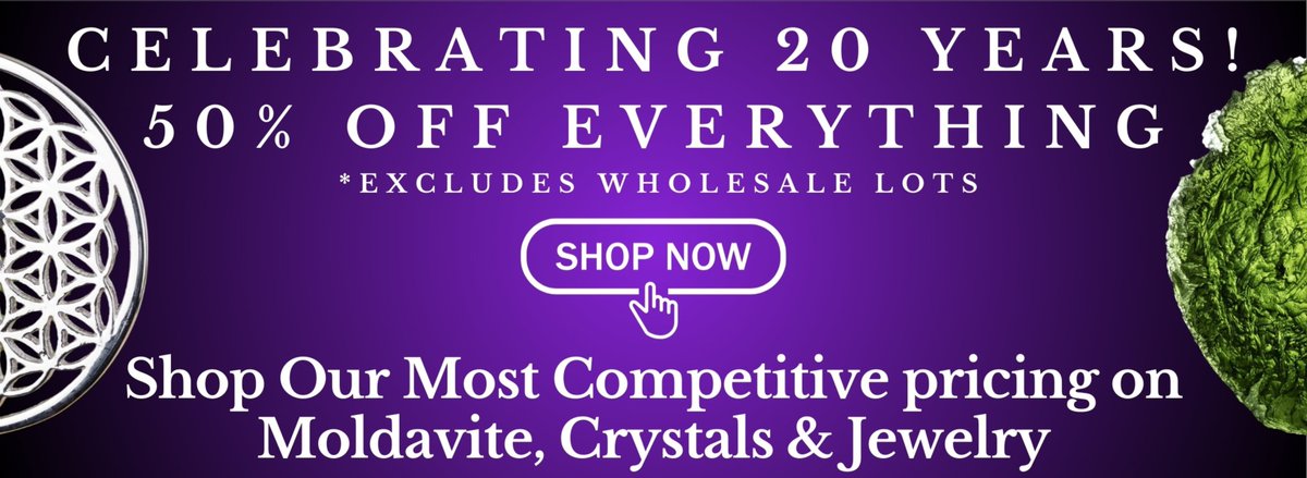 Thank you for your continued support. Come explore with us at InnerVisionCrystals.net