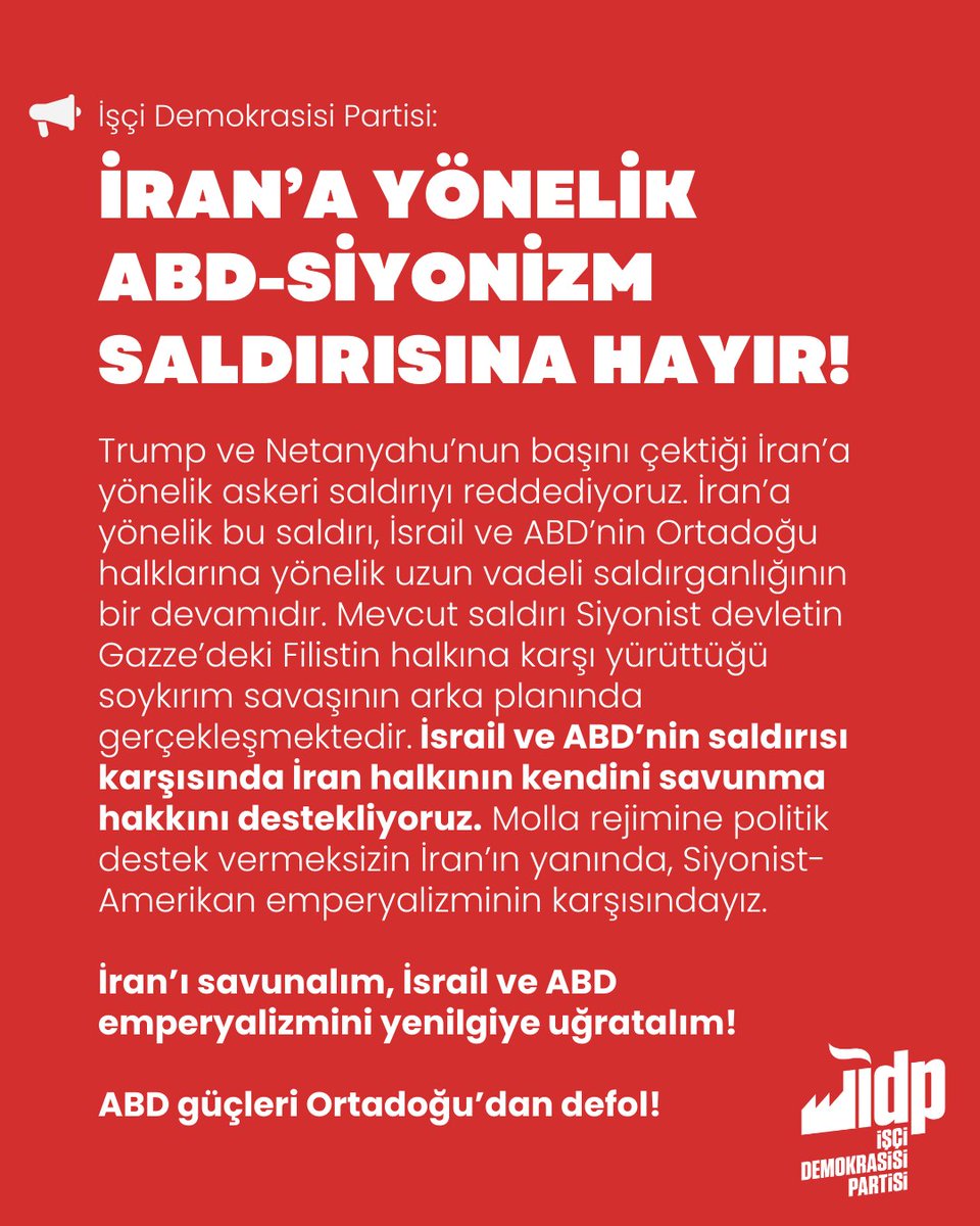 İşçi Demokrasisi Partisi tweet media